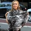 All Natural Scarf, Winter Scarf, No Cruelty Fashion, Soft Christmas Gift, Stocking Stuffer, Tiger Print Shawl, Cruelty Free Gift For Women -Jewellery Soldes Boutique il fullxfull.2424669042 ke5c