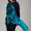 Handpainted Iris Silk Scarf Christmas Gift. -Jewellery Soldes Boutique il fullxfull.2504313685 64kg