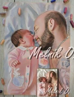 Christmas Gift Custom Portrait From Photo Portrait Painting Family Portrait Children Portrait Wedding Portrait Baby Portrait 16 Christmas Gift Custom Portrait From Photo Portrait Painting Family Portrait Children Portrait Wedding Portrait Baby Portrait -Jewellery Soldes Boutique il fullxfull.2532110398 ay4p