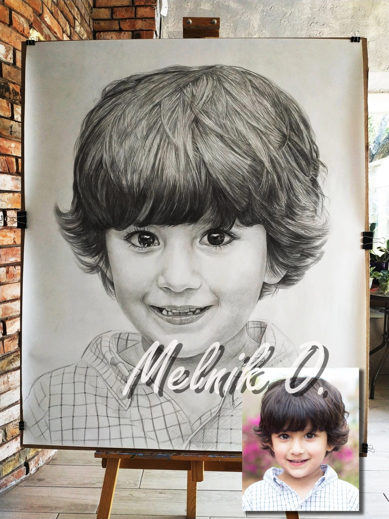 Christmas Gift Custom Portrait From Photo Portrait Painting Family Portrait Children Portrait Wedding Portrait Baby Portrait 8 Christmas Gift Custom Portrait From Photo Portrait Painting Family Portrait Children Portrait Wedding Portrait Baby Portrait - Image 6