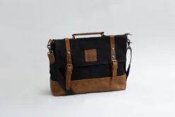Work Satchel Messenger Bag | Wax Canvas Laptop Bag | Commuting Shoulder Bag | Briefcase Waxed Bag | Commuter Bag | Christmas Gift For Him -Jewellery Soldes Boutique il fullxfull.2543553254 97vh