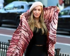 All Natural Scarf, Winter Scarf, No Cruelty Fashion, Soft Christmas Gift, Stocking Stuffer, Tiger Print Shawl, Cruelty Free Gift For Women -Jewellery Soldes Boutique il fullxfull.2571801053 20fw