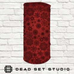 Christmas Face Mask PPE Tubular Bandana Neck Warmer Snood Scarf Biker Multi Purpose Use Head Wrap Gift Snow Flakes Festive Winter Pattern -Jewellery Soldes Boutique il fullxfull.2572970510 4fkp