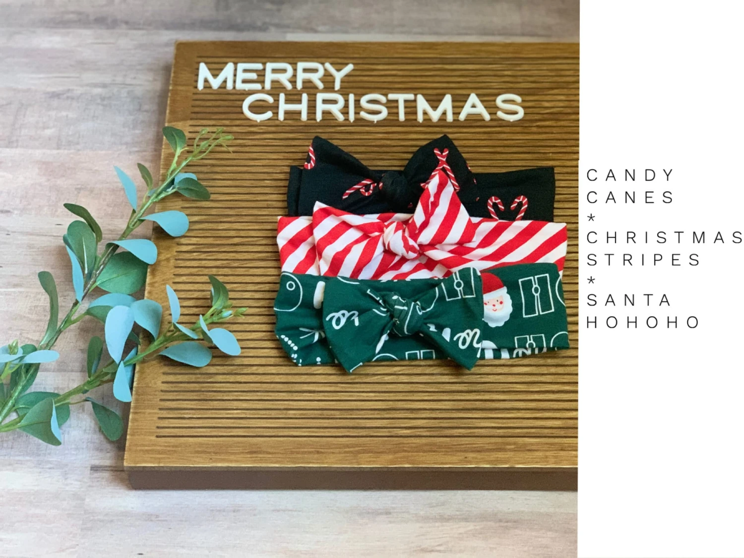 Christmas Headband, Holiday Headbands, Santa Baby Bows, Baby Turban Headband, Baby Girl Headwrap 6 Christmas Headband, Holiday Headbands, Santa Baby Bows, Baby Turban Headband, Baby Girl Headwrap - Image 4