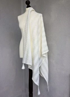 Winter Bridal Shawl, Wedding Oversize Wrap, Sequined Bridal Coverup, Ivory Textured Scarf, Women Tassel Stole, Bridesmaid Christmas Gift -Jewellery Soldes Boutique il fullxfull.2577843937 9i3u