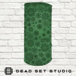 Christmas Face Mask PPE Tubular Bandana Neck Warmer Snood Scarf Biker Multi Purpose Use Head Wrap Gift Snow Flakes Festive Winter Pattern -Jewellery Soldes Boutique il fullxfull.2620624489 iucv