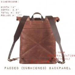 Leather Backpack Men Roll Top Backpack Computer Backpack Laptop Purse For Men Christmas Gift 15 Leather Backpack Men Roll Top Backpack Computer Backpack Laptop Purse For Men Christmas Gift -Jewellery Soldes Boutique il fullxfull.2624397893 aqg5