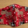 Christmas Moose Adjustable Face Mask Reversible & Washable! NEW -Jewellery Soldes Boutique il fullxfull.2629495586 azb7