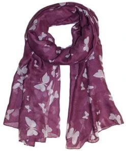 Butterfly Print Scarf, Wrap, Sarong, Shawls Ladies Women Girls Celebrity Style Christmas Gift -Jewellery Soldes Boutique il fullxfull.2636559316 h679