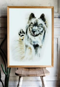 Custom Pet Portrait From Photo Pet Loss Memorial Best Gift For Pet Owner Watercolor Personalized Christmas Gift -Jewellery Soldes Boutique il fullxfull.2668214053 p3jc