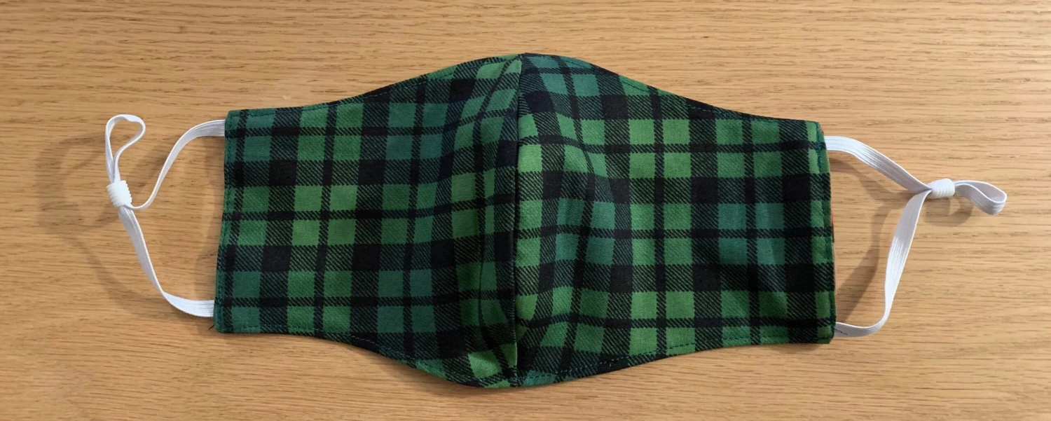 Christmas Moose Adjustable Face Mask Reversible & Washable! NEW 4 Christmas Moose Adjustable Face Mask Reversible & Washable! NEW - Image 2