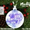 Dye Sublimation Ball Bauble Shaped Aluminum Christmas Ornament Mockup | Add Your Own Image And Background -Jewellery Soldes Boutique il fullxfull.2677278583 j88l