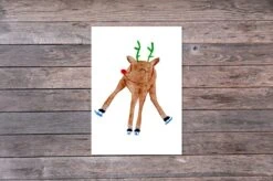 SECONDS SALE A5 Reindeer Christmas Card | Xmas Illustration | Winter | Rudolph | Festive | Snow | Ink | Watercolour | Sale | 11 SECONDS SALE A5 Reindeer Christmas Card | Xmas Illustration | Winter | Rudolph | Festive | Snow | Ink | Watercolour | Sale | -Jewellery Soldes Boutique il fullxfull.2681047782 g96c