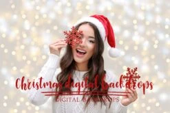 Christmas Digital Backdrops