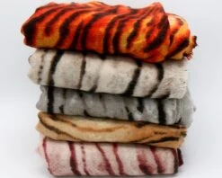 All Natural Scarf, Winter Scarf, No Cruelty Fashion, Soft Christmas Gift, Stocking Stuffer, Tiger Print Shawl, Cruelty Free Gift For Women -Jewellery Soldes Boutique il fullxfull.2686553631 54mm