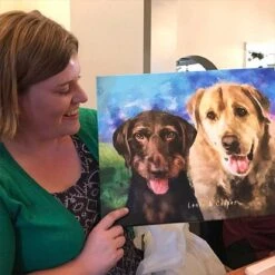 Custom Art Portrait - Photo To Painting. Gift For Couples, Gift For Her, Gift For Him, Family Portrait. Christmas, Birthday, Holiday Gift -Jewellery Soldes Boutique il fullxfull.2692197833 696d