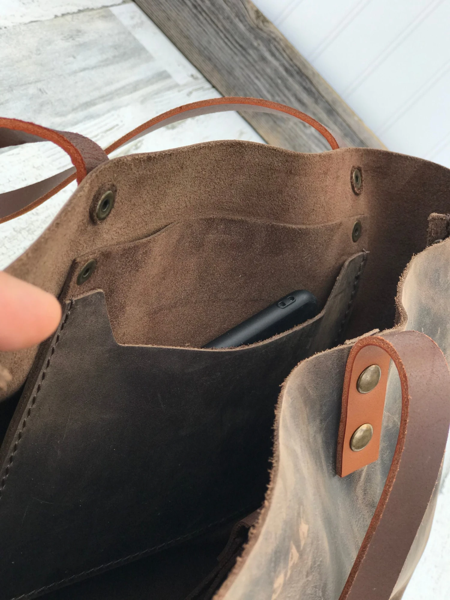 Christmas Sale Women’s Leather Tote Bag, Leather MacBook Tote Bag, Distressed Leather Personalized Shoulder Bag, Tote Bag For Her 8 Christmas Sale Women’s Leather Tote Bag, Leather MacBook Tote Bag, Distressed Leather Personalized Shoulder Bag, Tote Bag For Her - Image 6