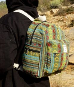 Mini Backpack, 2 Sizes Mini Backpack, Hemp Mini Backpack, Christmas Gift, Unisex Backpack, Small Backpack For Women, School Backpack -Jewellery Soldes Boutique il fullxfull.2703927368 7fro