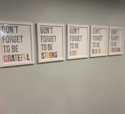 Don't Forget To Be Awesome - Watercolor Print On Watercolor Paper - Prints Are Not Framed. Christmas -Jewellery Soldes Boutique il fullxfull.2717368207 kc8m