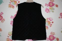 Double Sided Black Velvet Red Tartan Christmas Vest -Jewellery Soldes Boutique il fullxfull.2782236863 fw2s