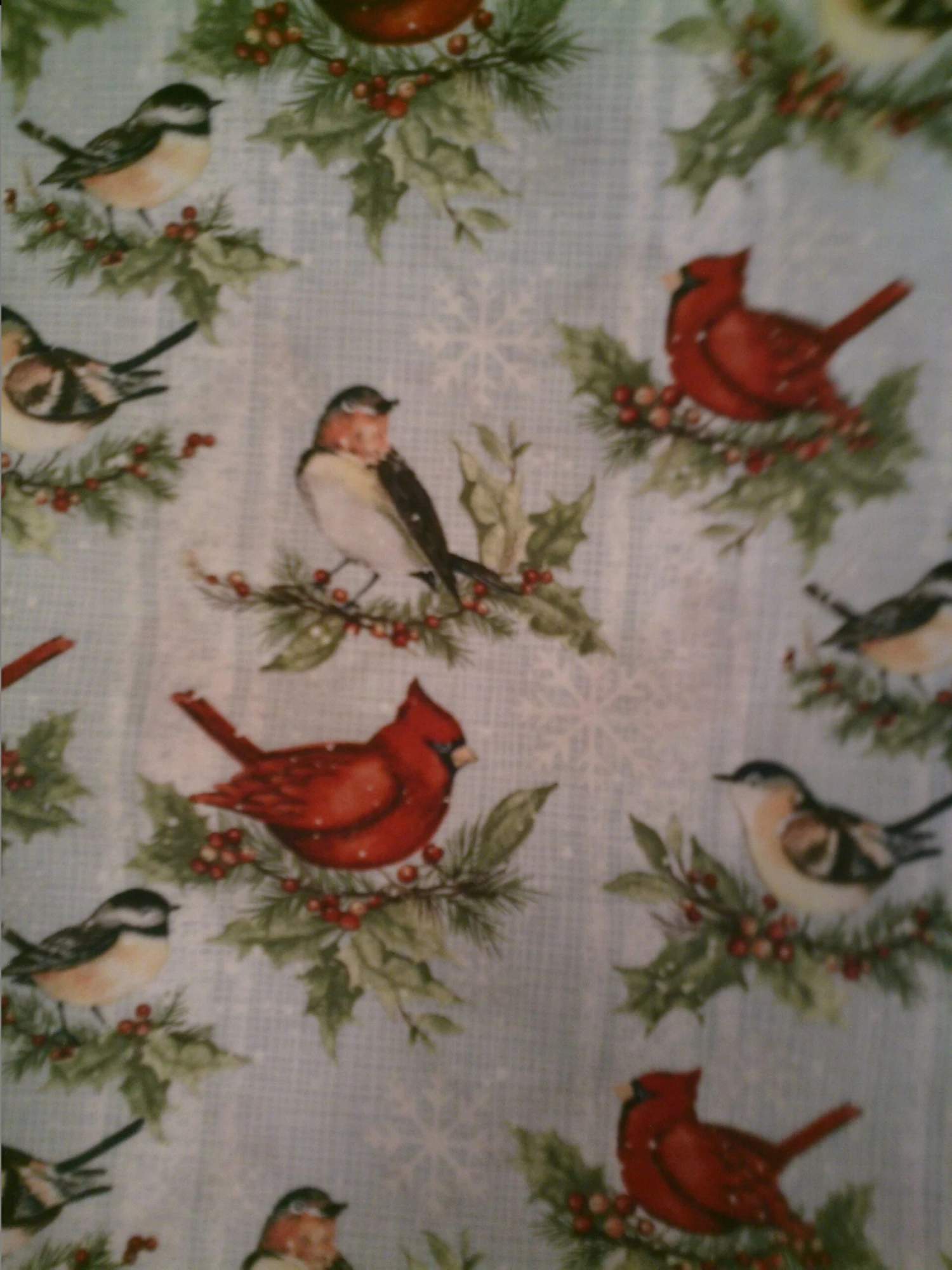 Adult Bib Christmas Birds 4 Adult Bib Christmas Birds - Image 2