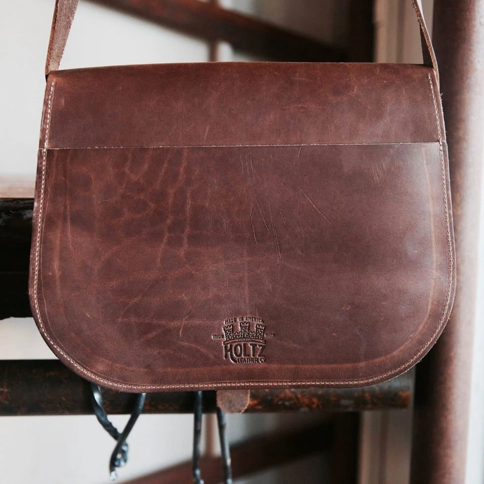 Personalized Leather Crossbody Bag Purse Pouch Tote Gift For Her-Custom Monogram-Christmas Gift-Brown-Full Grain Leather-The Derby 11 Personalized Leather Crossbody Bag Purse Pouch Tote Gift For Her-Custom Monogram-Christmas Gift-Brown-Full Grain Leather-The Derby - Image 9
