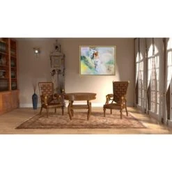 Original Impressionist Oil Painting On Canvas. Christmas Gift. New Year Gift. Impressionist Summer Landscape With A Girl Leading A Horse -Jewellery Soldes Boutique il fullxfull.2977243413 hkf1