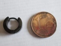 Hoop Dangles Earring Black Men Kreoles, Earring, Gift, Birthday, Anniversary, Christmas, Woman, Jewellery Spain, Boyfriend Gift -Jewellery Soldes Boutique il fullxfull.2988092473 scim