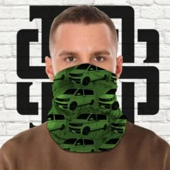 Face Mask PPE Bandana Neck Warmer Camp Van Snood Scarf Four Wheel Drive Multi Purpose Use Face Cover Fathers Day Christmas Gift