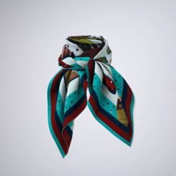 Satin Print Scarf UK, Square Neck Scarf Artsy, Art Scarves For Women, Boho Lightweight Bandana, Girlfriend Gift, Christmas Gift, Bag Scarf -Jewellery Soldes Boutique il fullxfull.3032418404 rqlr