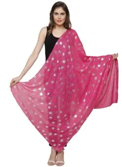 Dandelion New Ladies Women Glitter Foil Sparkle Print Scarf Scarves Christmas Gift