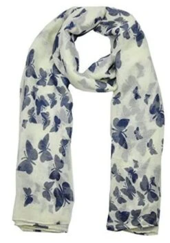 Butterfly Print Scarf, Wrap, Sarong, Shawls Ladies Women Girls Celebrity Style Christmas Gift -Jewellery Soldes Boutique il fullxfull.3057597540 5uky