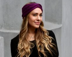 Teddy Bear Brown Headband, Handmade Knit Headband, Knit Accessory For Women, Soft Acrylic Knit, Vegan No Cruelty Gift, Christmas Gift -Jewellery Soldes Boutique il fullxfull.3068148742 wdge