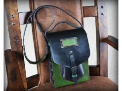 Handmade Unique Leather Bag Crossbody Bag Gift For Her/Him Anniversary Gift Travel Gift Personalized Leather Unisex Christmas Gift