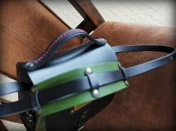 Handmade Unique Leather Bag Crossbody Bag Gift For Her/Him Anniversary Gift Travel Gift Personalized Leather Unisex Christmas Gift -Jewellery Soldes Boutique il fullxfull.3086395967 tiqv