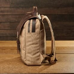 Tamar Canvas Backpack | Canvas Vintage Rucksack | Reclaimed Leather Backpack | Canvas Rucksack | Canvas Bag Brown | Unisex Christmas Gift -Jewellery Soldes Boutique il fullxfull.3087339062 f5im