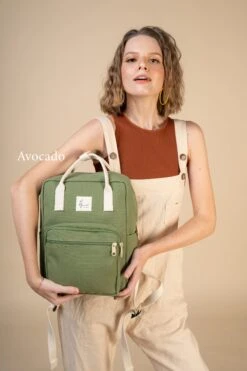 Aki Canvas Backpack, Backpack For Women, Travel Backpack, Gift For Her, Back To School, Fit Laptop 13 Inches | Christmas Gift -Jewellery Soldes Boutique il fullxfull.3106675046 2uos