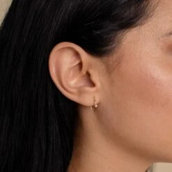 Tiny Diamond Hoops • Dainty Earrings • Gold Hoop Earrings • Threader Earrings • Bridesmaid Gift • Perfect Christmas Gift For Her • ER155 17 Tiny Diamond Hoops • Dainty Earrings • Gold Hoop Earrings • Threader Earrings • Bridesmaid Gift • Perfect Christmas Gift For Her • ER155 -Jewellery Soldes Boutique il fullxfull.3187646512 34v7