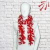 Red And White Scarf / Redwings Scarf / NC State Scarf / Fleece Scarf / Football Scarf / Hockey Scarf / Christmas Scarf / Gift / Boa Scarf / -Jewellery Soldes Boutique il fullxfull.3231680138 3kys