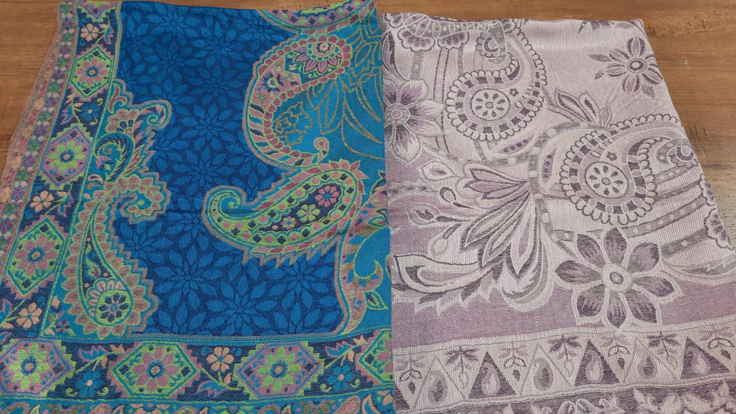 Designer Silk Pashmina Shawl,Jamawar Modal Silk Scarf,Double Shade Paisley Silk Shawl, Long Silk Scarf, Women Silk Scarf,Christmas Mas Gift 12 Designer Silk Pashmina Shawl,Jamawar Modal Silk Scarf,Double Shade Paisley Silk Shawl, Long Silk Scarf, Women Silk Scarf,Christmas Mas Gift - Image 10