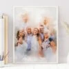 Custom Family Portrait From Photo, Personalized Gift For Her, Anniversary Gift For Couple, Engagement Gift, Wedding Gift, Christmas Gift -Jewellery Soldes Boutique il fullxfull.3319552849 myxk