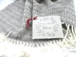Blanket Scarf Wool Winter Wedding Grey 100%Wool Thick Shawl Large Blanket Scarf Wool Shawl Oversize Wool Scarf Gift For Mom Christmas Gift -Jewellery Soldes Boutique il fullxfull.3335416524 10wv