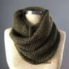 Christmas Sale, Cowl Scarf, Handmade Scarf, Unisex Scarf, Knitted Scarf, Chunky Scarf, Infinity Scarf, Hunter Green, Best Gift Idea -Jewellery Soldes Boutique il fullxfull.3339995989 ij7h