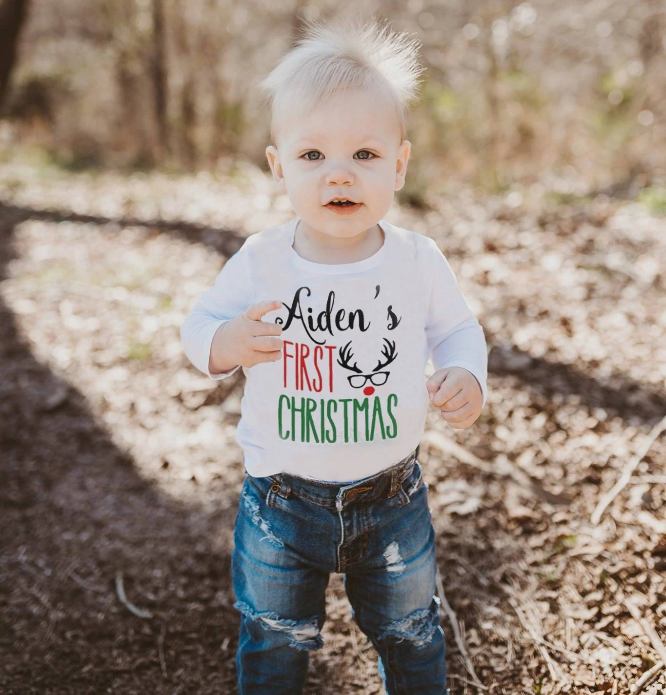 Boy's 1st Christmas Outfit, Boys Christmas Bodysuit, Personalized 1st Christmas Shirt, Baby Boy Christmas Shirt, Newborn Christmas Outfit 3 Boy's 1st Christmas Outfit, Boys Christmas Bodysuit, Personalized 1st Christmas Shirt, Baby Boy Christmas Shirt, Newborn Christmas Outfit