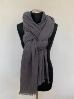 Christmas Gift, Women Scarf, Autumn Shawl, Unisex Cotton Muslin Scarf, Soft Cotton Scarf For Men, Oversized Scarf, Big Boho Shawl, Huge Wrap