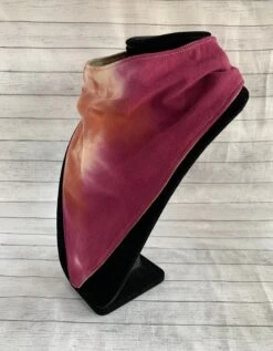 Retro Boho Tie Dye Bandana Bib Big Kid Teen Waterproof Bib Retro Burgundy Mustard Fall Color Thanksgiving Adult Dignity Scarf Christmas SN -Jewellery Soldes Boutique il fullxfull.3358348167 6upe