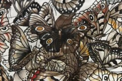 Butterfly Party,hand Painted Silk Scarf,original,handmade,christmas Gift For Wife,mom,woman,BFF,painting On Silk,art,nature,anniversary -Jewellery Soldes Boutique il fullxfull.3363833772 al5x