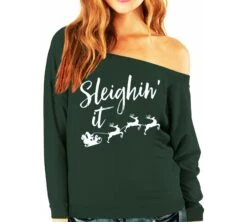 SLEIGHIN' IT Christmas Slouchy Sweatshirt, X-mas Shirts, Sleigh, Slouchy Sweatshirt, Funny Christmas Drinking Shirt, Christmas Sweatshirts 8 SLEIGHIN' IT Christmas Slouchy Sweatshirt, X-mas Shirts, Sleigh, Slouchy Sweatshirt, Funny Christmas Drinking Shirt, Christmas Sweatshirts -Jewellery Soldes Boutique il fullxfull.3426434936 2ds6