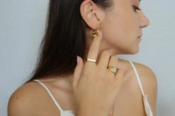 18K Gold Filled Smooth Twisted Hoop Dangle Earrings ・ Non Tarnish Jewelry Waterproof Earrings Christmas Jewelry For Woman Best Gift For Her 14 18K Gold Filled Smooth Twisted Hoop Dangle Earrings ・ Non Tarnish Jewelry Waterproof Earrings Christmas Jewelry For Woman Best Gift For Her -Jewellery Soldes Boutique il fullxfull.3431385087 kmmk