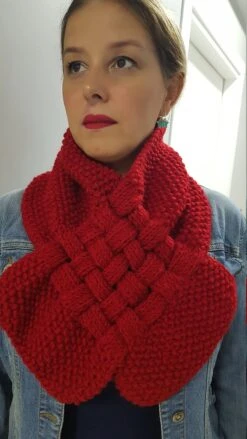 READY TO SHIP, Red Scarf, Basket Model Scarf, With Love, Straw Model Scarf, Neck Warmer, Gift For Mom, Knitted Scarf, Christmas Gift -Jewellery Soldes Boutique il fullxfull.3438340663 6pwj